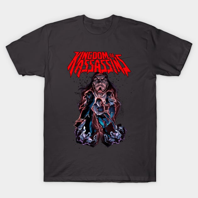 Kingdom of Assassins 4 character T-Shirt by erikmackenzie